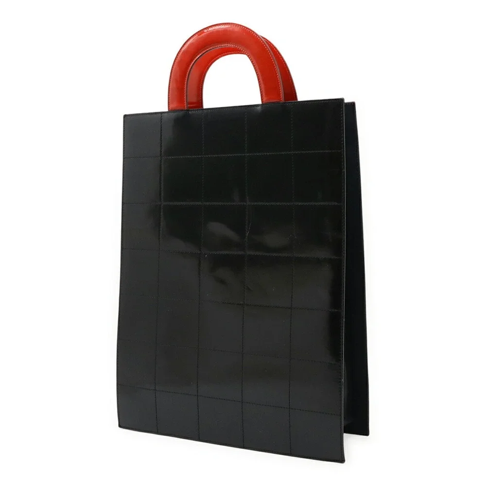 CHANEL Black Leather Tote Bag - Picture 3 of 8